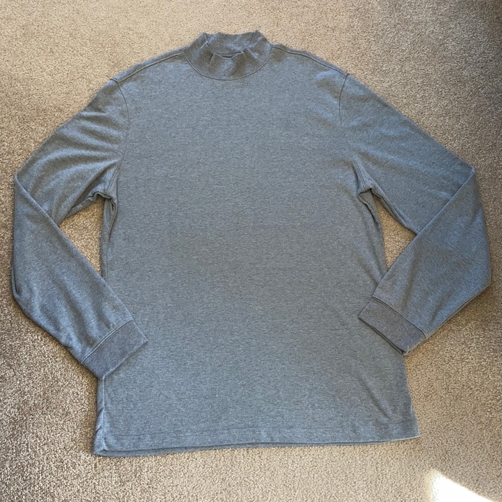 George long-sleeve grey tee